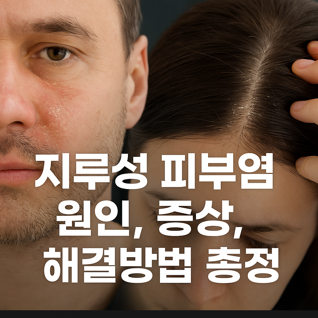 지루성 피부염 원인, 증상, 해결방법 총정리