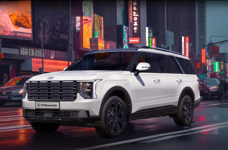 팰리세이드 풀체인지 예상도(출처:뉴욕맘모스)