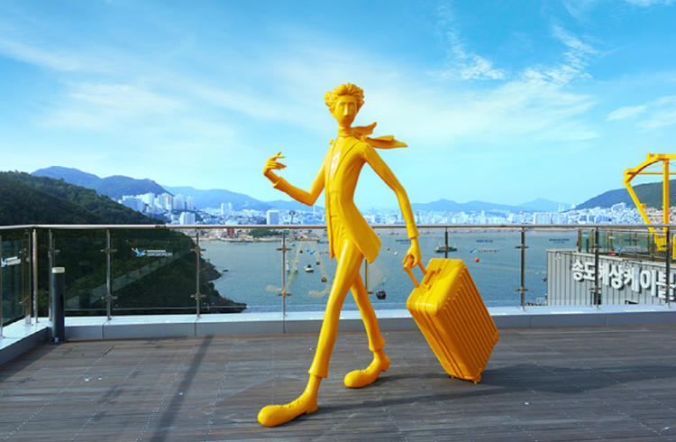 송도 케이블카 어린왕자