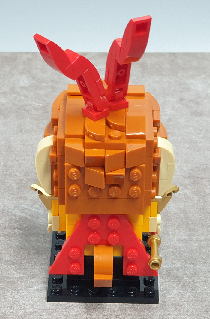 레고 LEGO 40381 브릭헤즈 몽키키드 몽키킹 박스디자인 구성품 크롬브릭 여의봉 몽키킹 조립완료