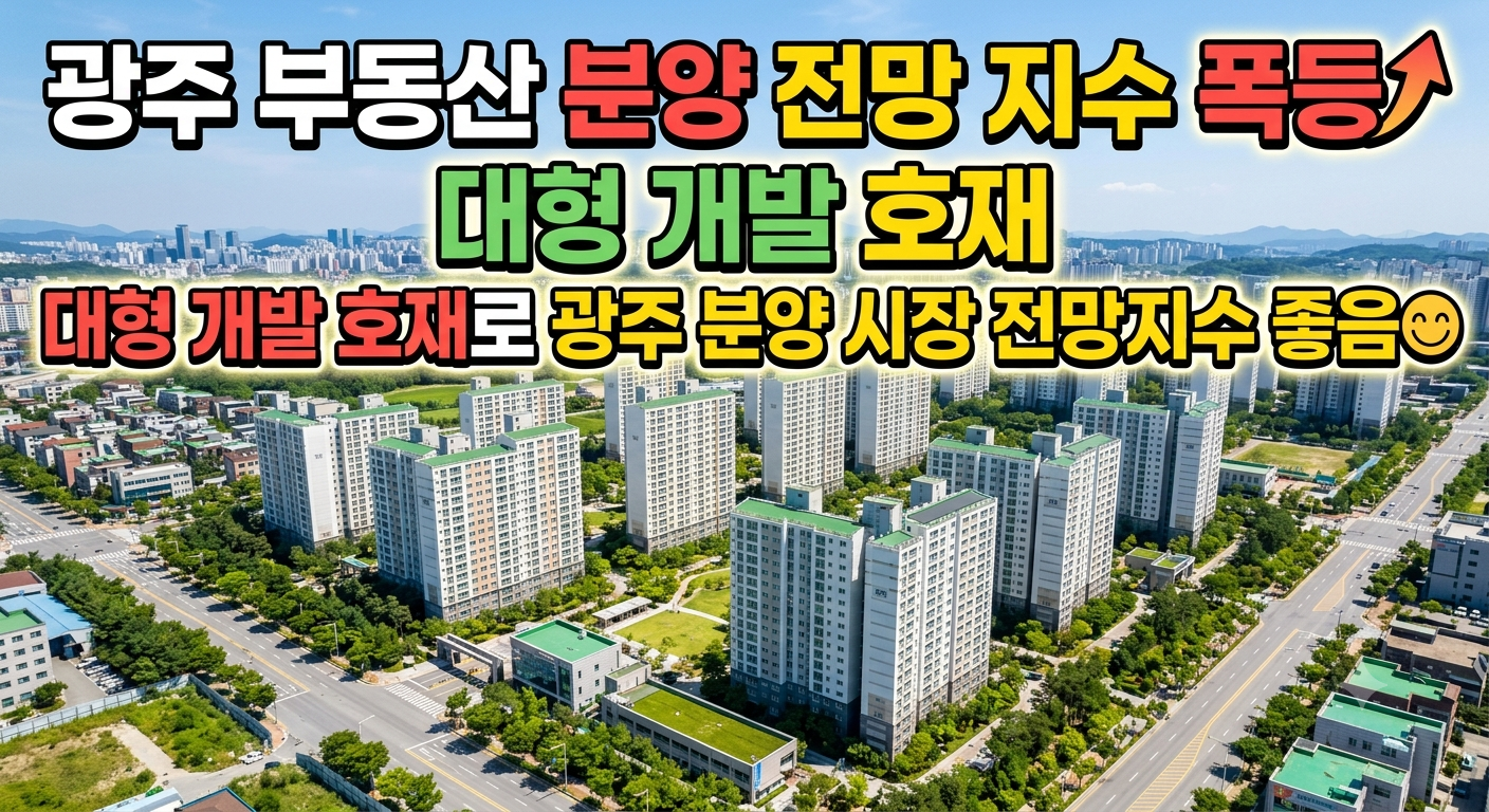 호남 반도체 800조 호재에 복합쇼핑몰까지! 아파트 분양지수 상승 반전 양상