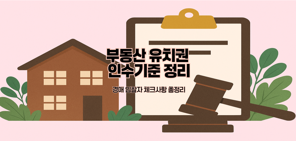 부동산 유치권 인수기준 정리｜경매 입찰자 체크사항 총정리