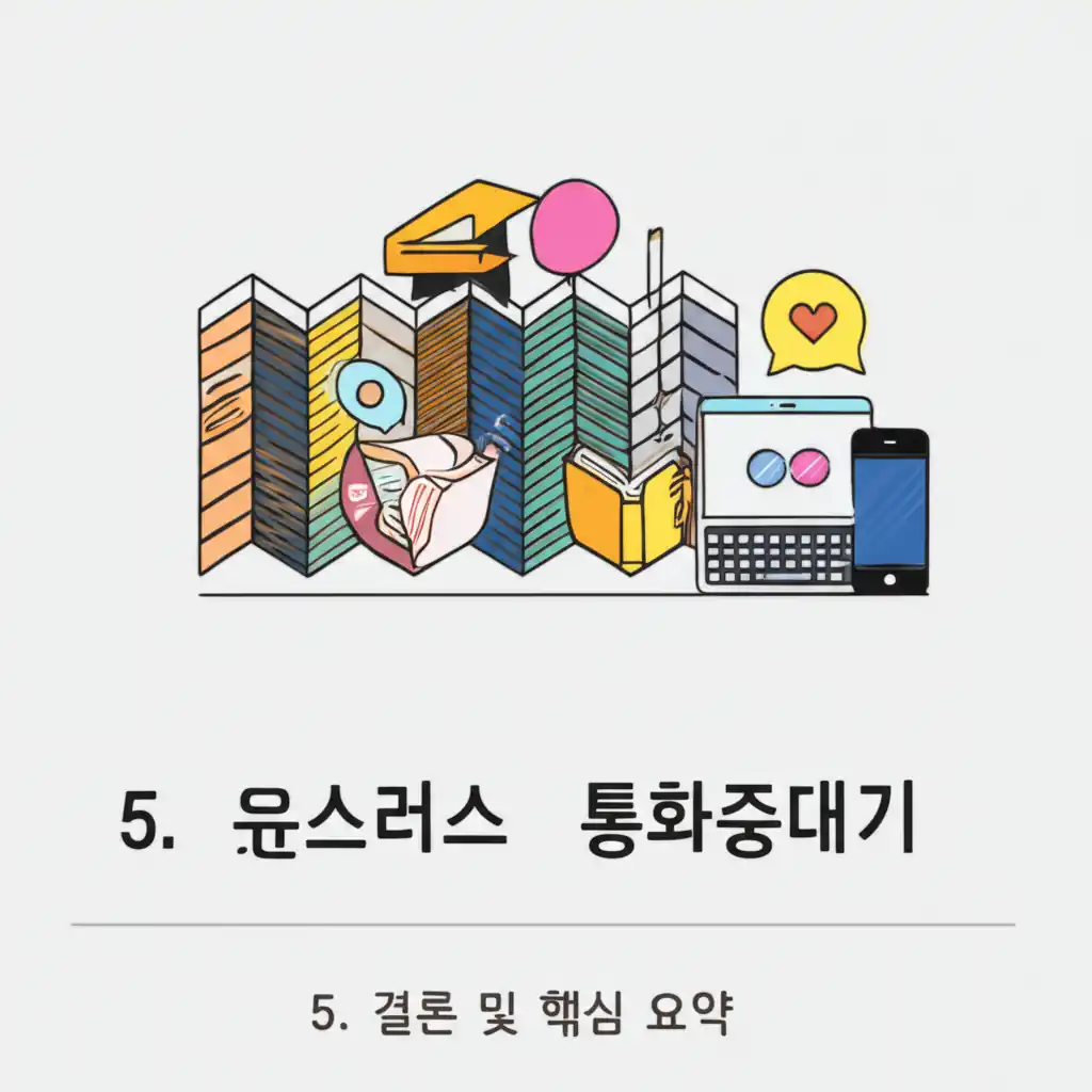5. 결론 및 핵심 요약: 유플러스 통화중대기 서비스의 핵심 내용을 한눈에 정리