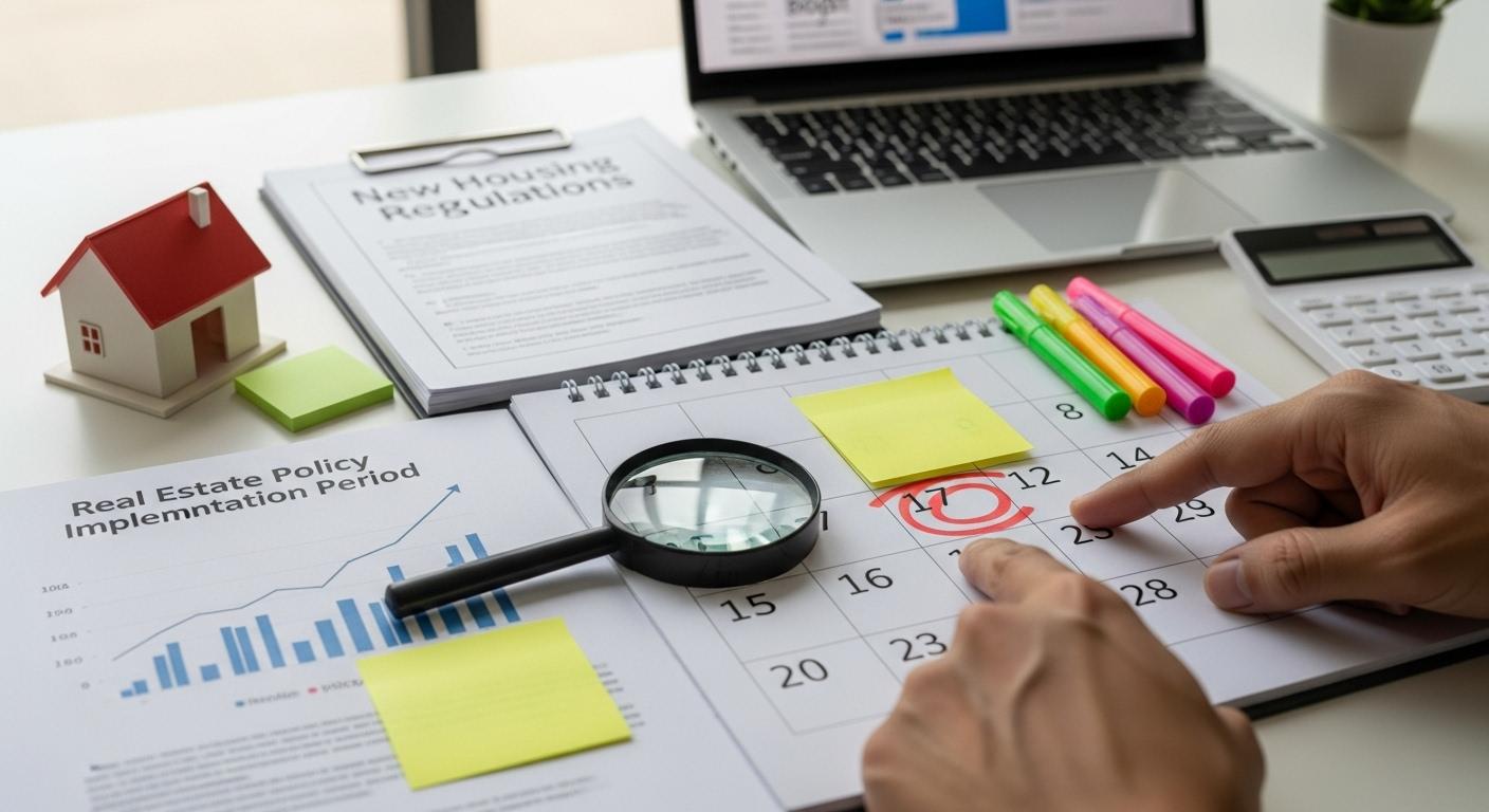 부동산 정책 시행 시기