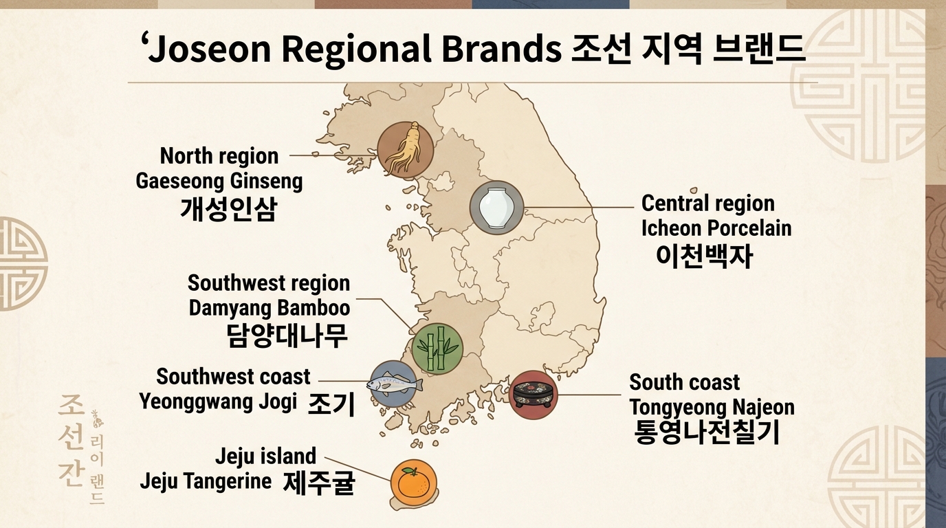 Joseon Regional Brands 조선 지역 브랜드