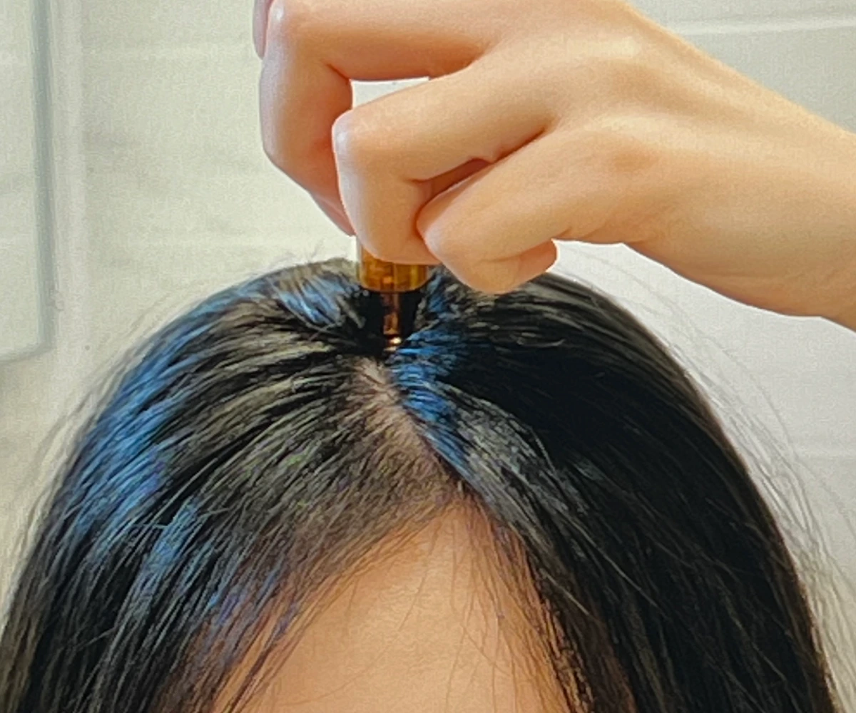 다자르-헤어-탈모앰플-내돈내산-후기-한-달-후-모습