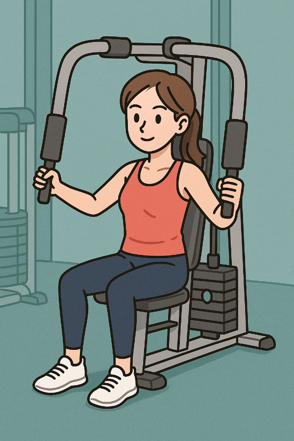 가슴 운동 머신