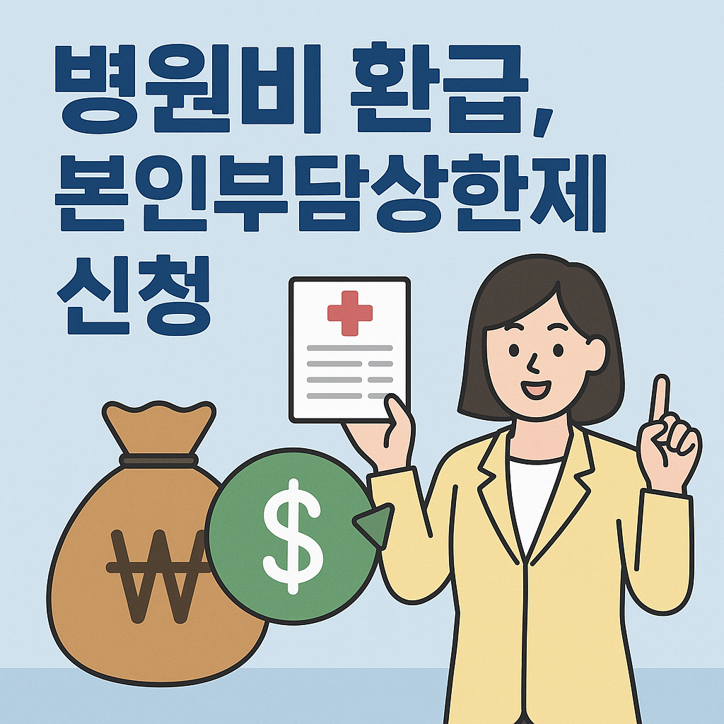 병원비 환급, 본인부담상한제 신청방법 정리