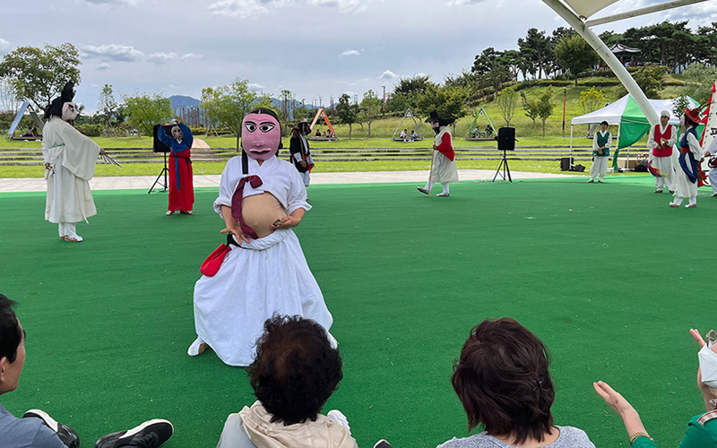 경산자인단오제 팔광대