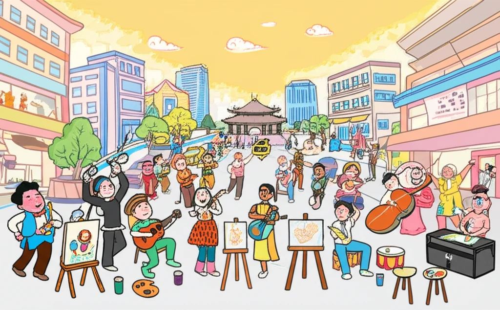 고양문화재단 2025 거리 예술 활동..