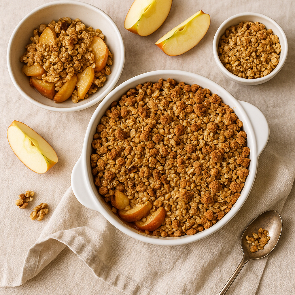 비건 애플 크럼블