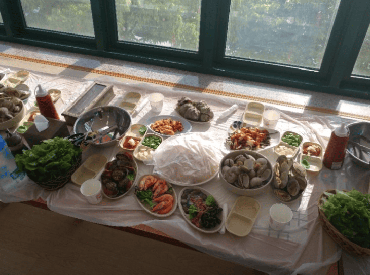 전곡향 맛집 "처녀회집" 음식