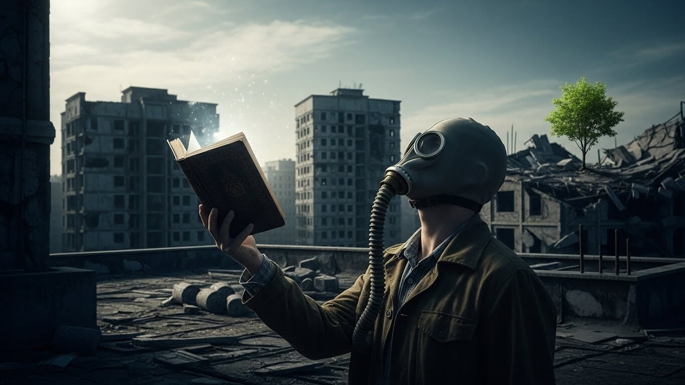 서바이벌 소설의 문학적 깊이 관련 사진