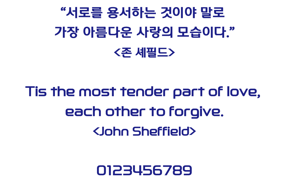한화체 B