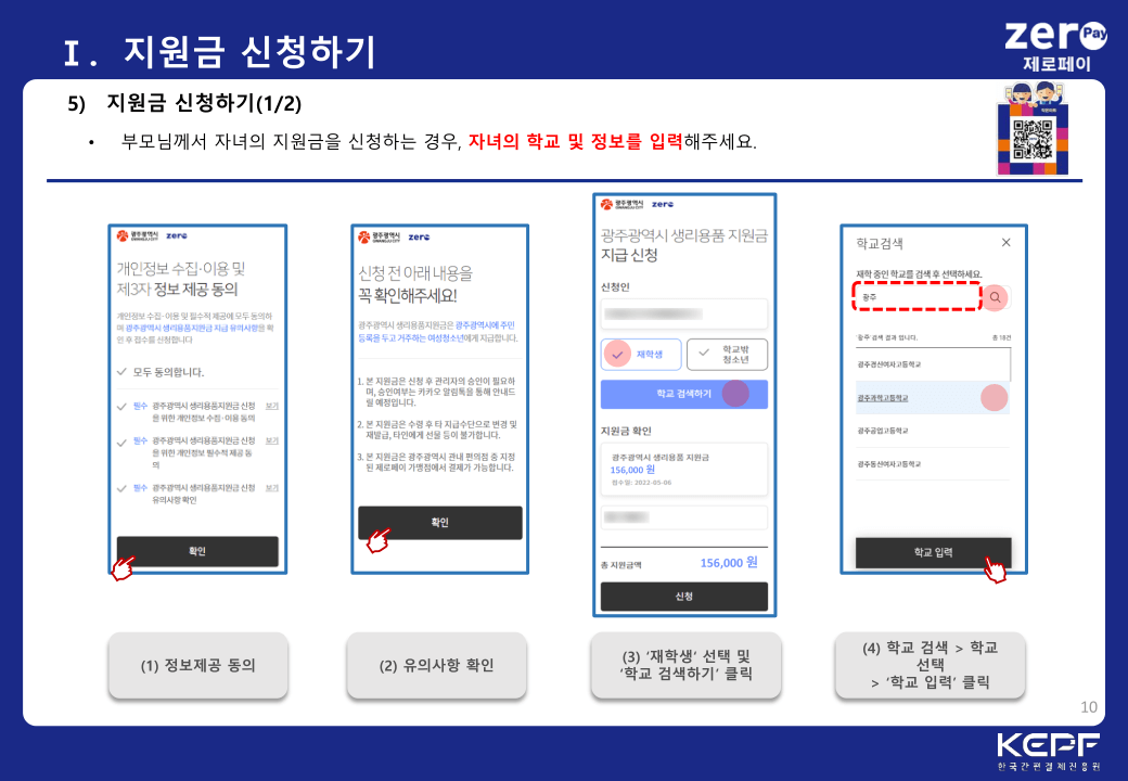 광주 여학생 생리용품 지원금 신청 방법 (2025년 최신 안내)