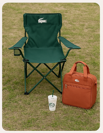 스타벅스 프리퀀시 꿀팁 라코스테 의자 가방 수령후기