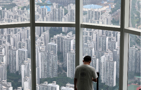 서울 아파트 단지.