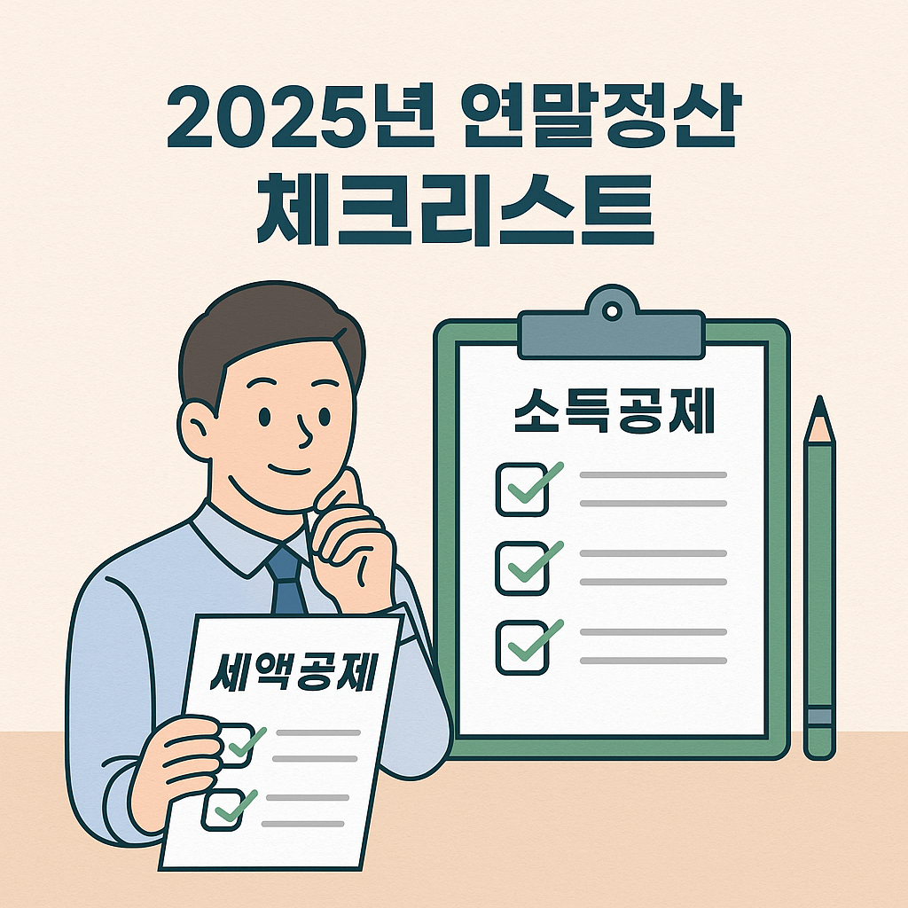 연말정산 체크리스트 5가지