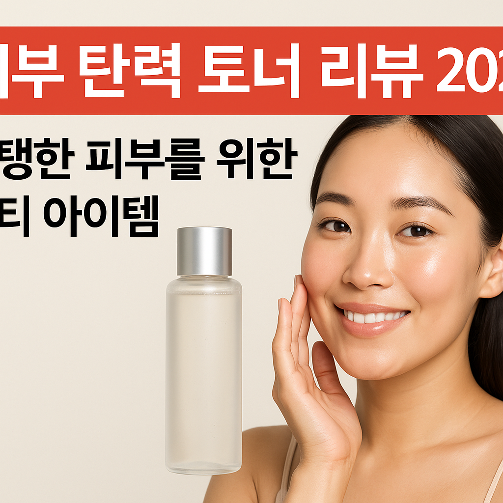 피부 탄력 토너