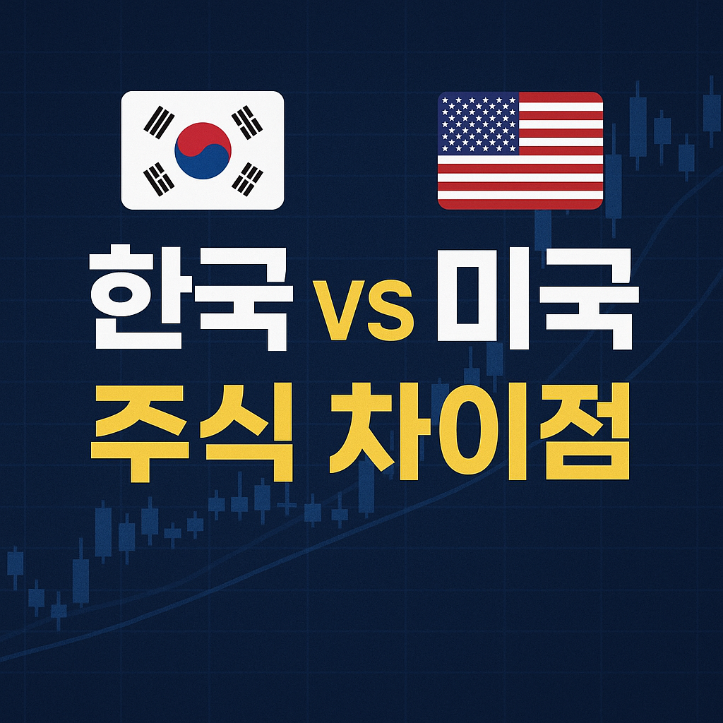 한국 주식과 미국 주식의 가장 큰 차이점
