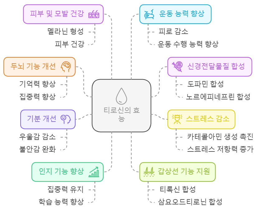 티로신 효능