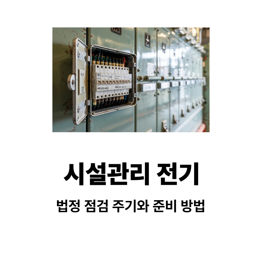 시설관리 전기: 법정 점검 주기와 준비 방법 한 번에 끝내기 (최신 실무 캘린더)