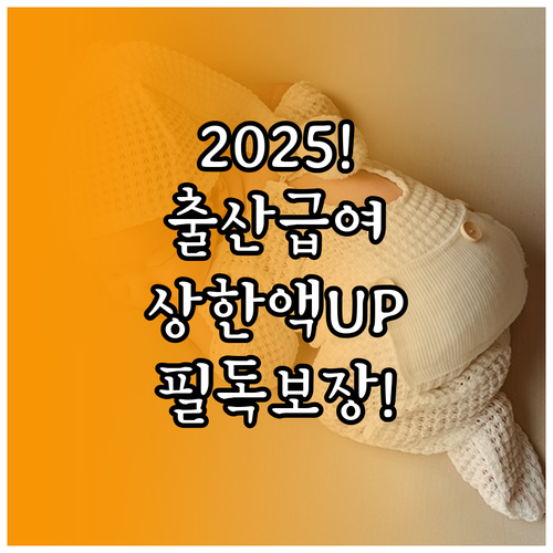 2025년 달라지는 출산휴가 급여 상..