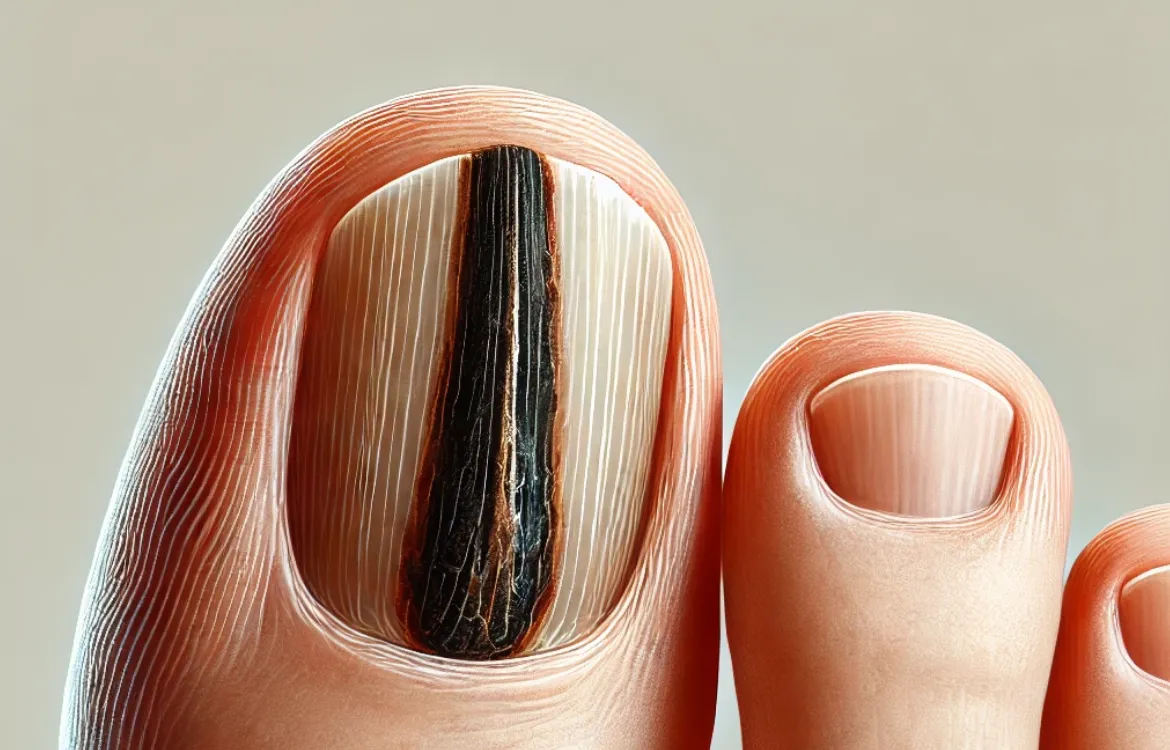 줄무늬-발톱흑색종