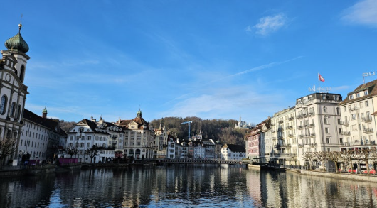 스위스 루체른 - 겨울 감성 가득한 유럽의 핵심 도시