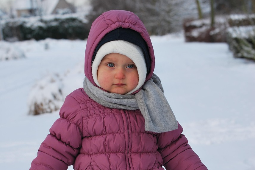 코가 빨개진 아이