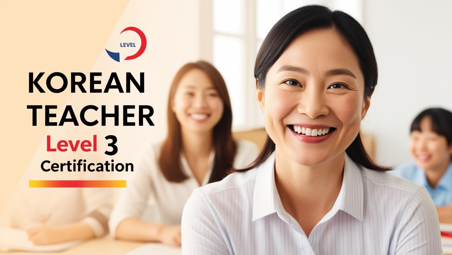 외국인에게 한국어 가르치기 한국어교원자격증 3급