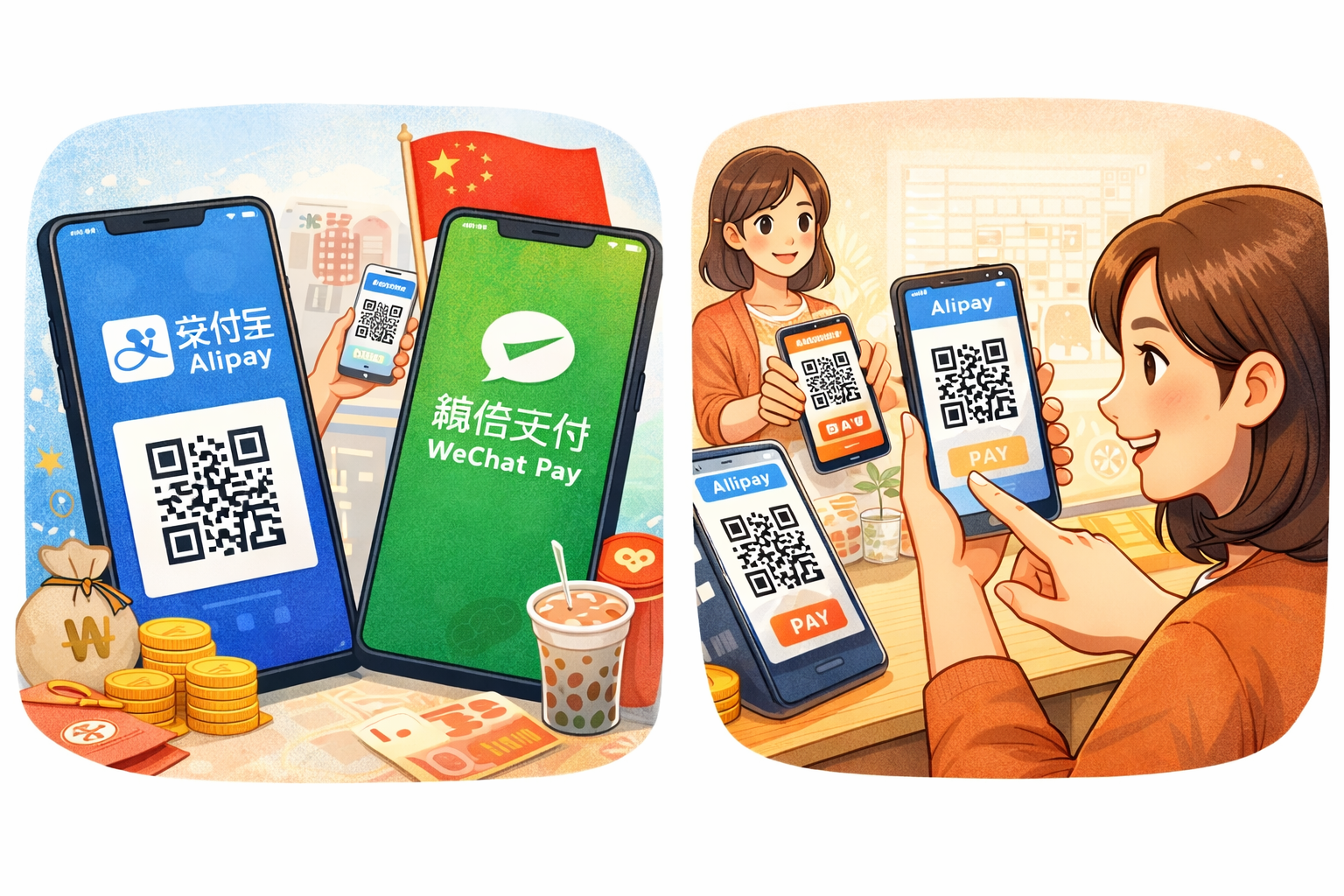 2025년 중국 최대 결제 플랫폼 총정리 🇨🇳 중국 모바일 결제 방법 한눈에!