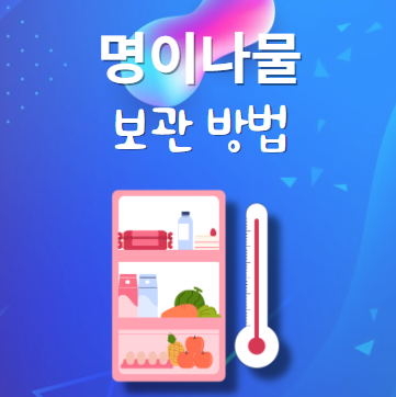 명이나물 보관법
