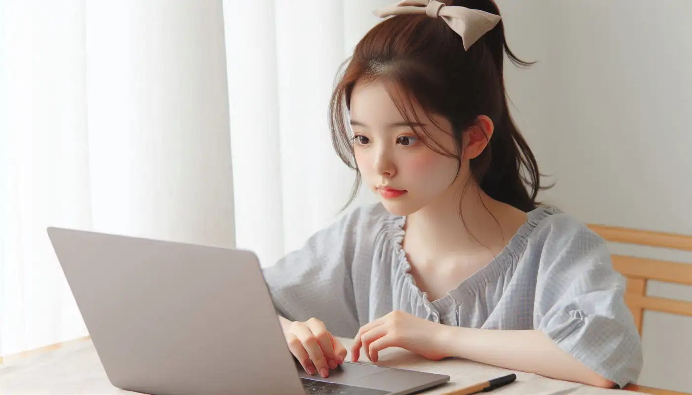 고교학점제-뜻-의미를-알아보는-여성의-모습