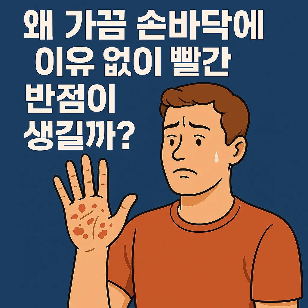 why_do_red_spots_appear_on_palms_randomly