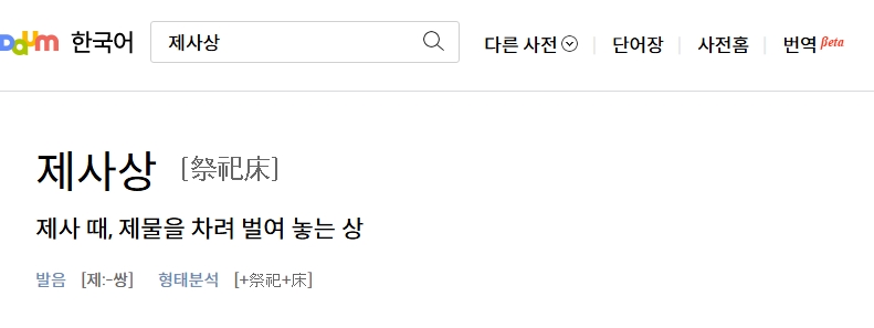 상복을 입은 사람의 실루엣과 상복 상 한자