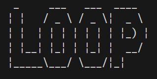 ASCII 아트 LOOP