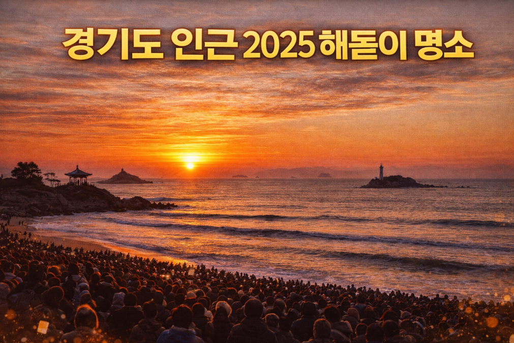 경기도 인근 해넘이 명소 BEST 5곳 완벽 정리