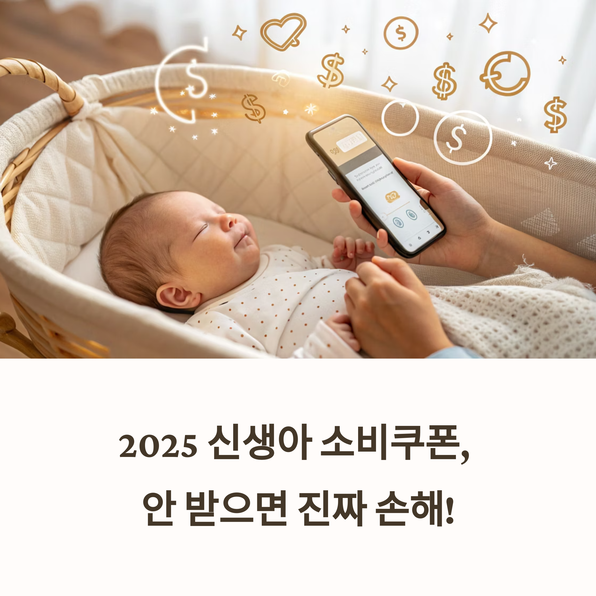 2025 신생아 소비쿠폰, 안 받으면 진짜 손해! 지금 확인하세요