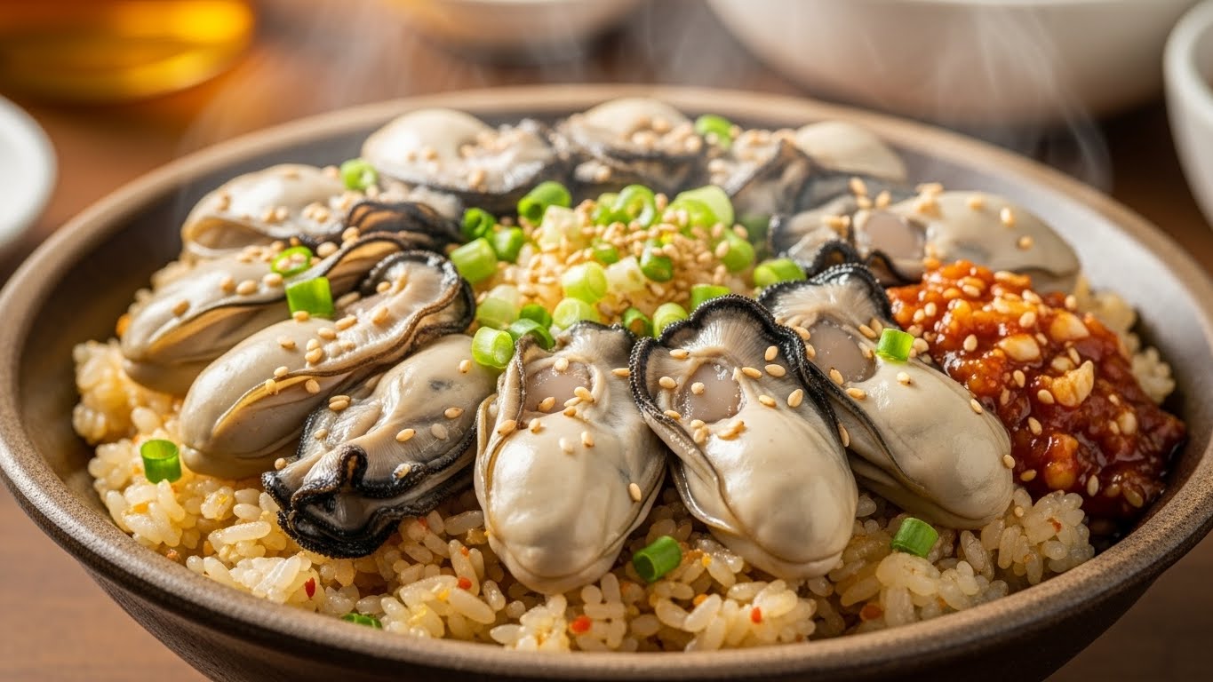 굴밥