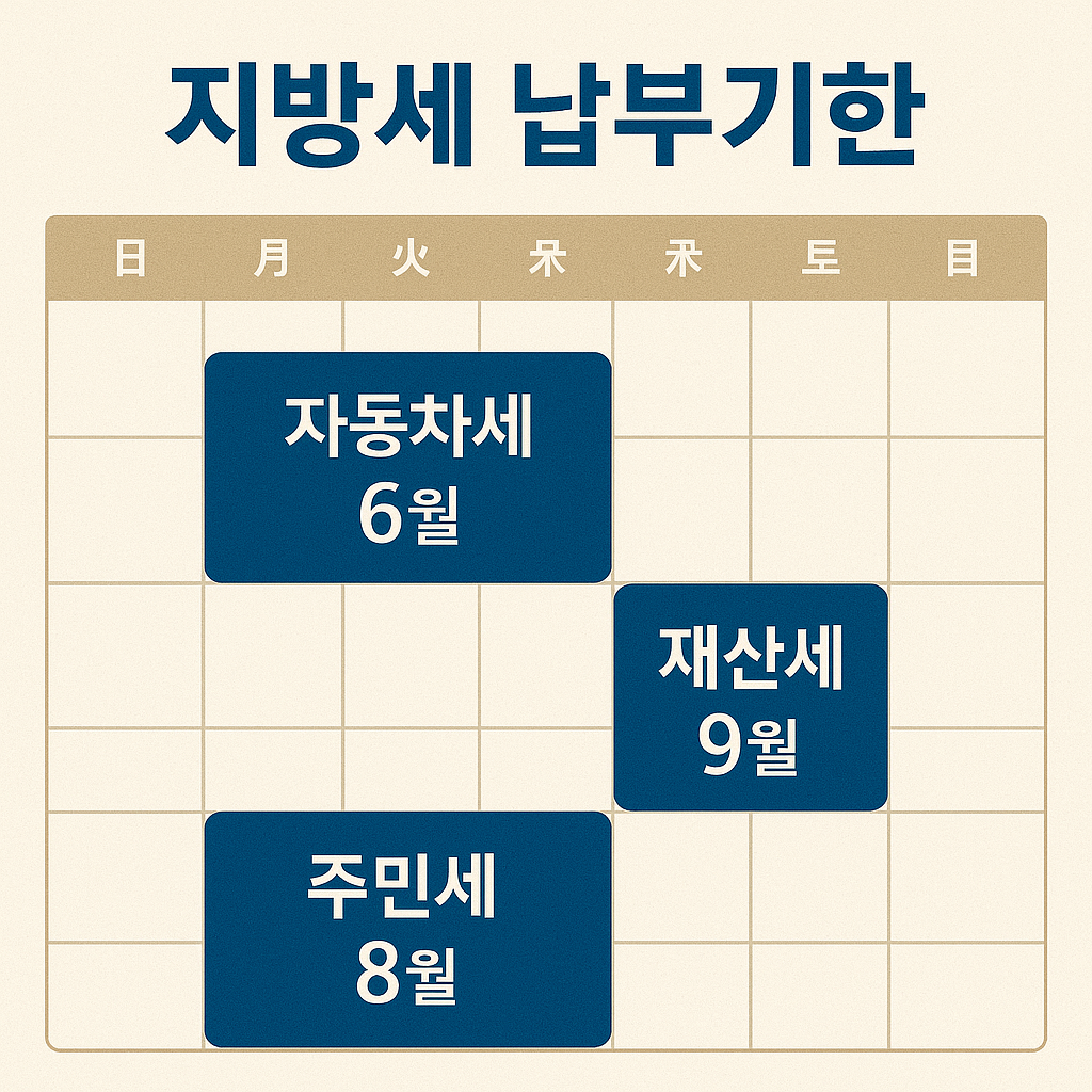 지방세 납부 기한