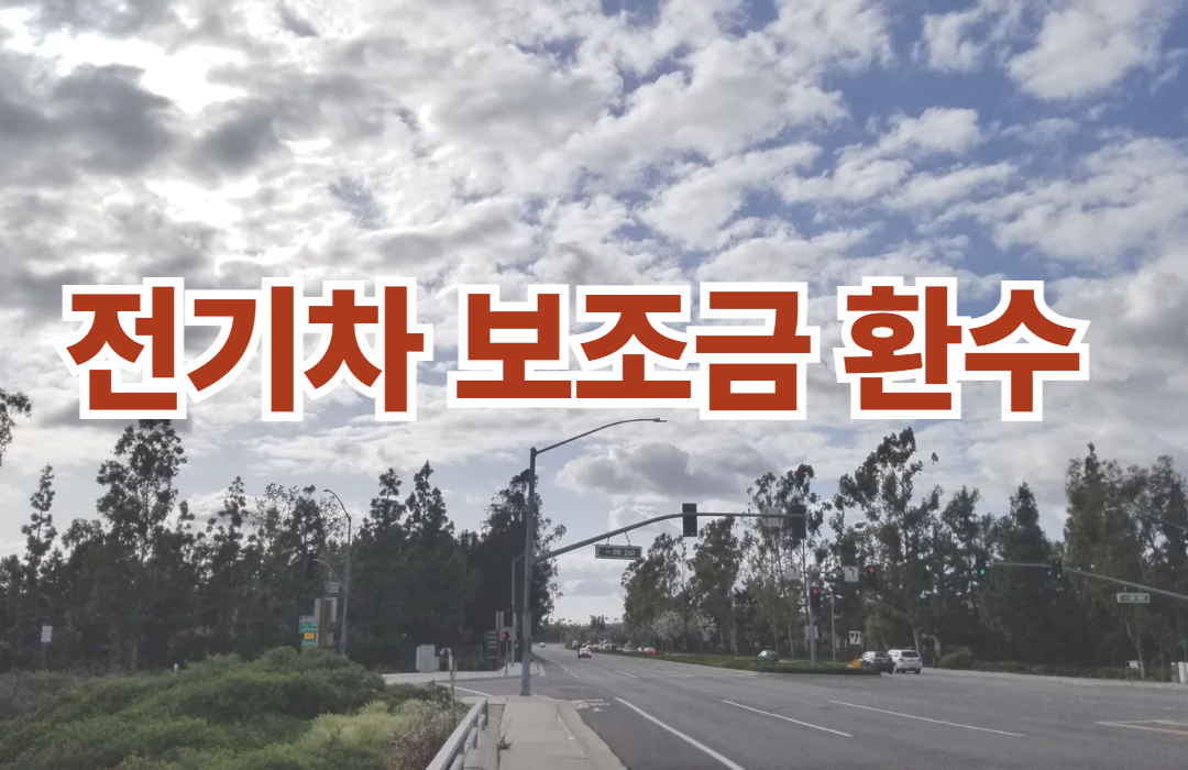 전기차 보조금 환수