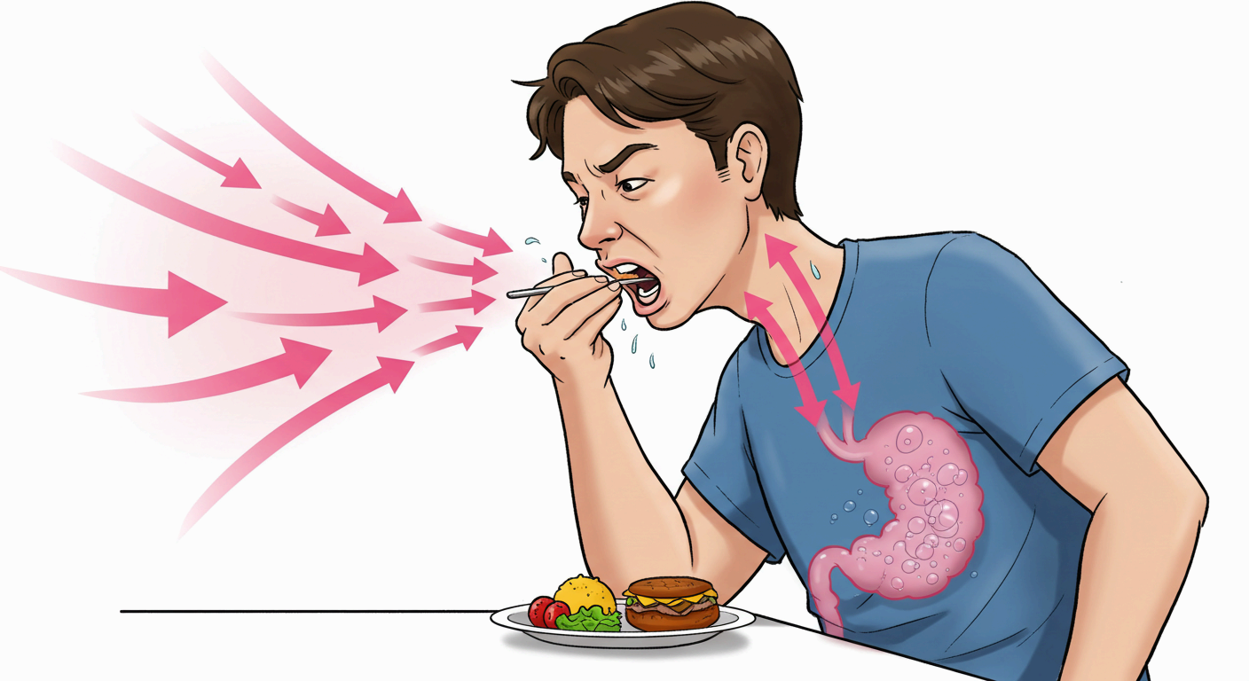 배에 가스가 자주 차는 이유, 과민성대장증후군