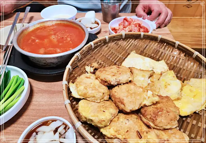 사당 이수 맛집 모듬전, 육전, 동그랑땡, 홍어무침