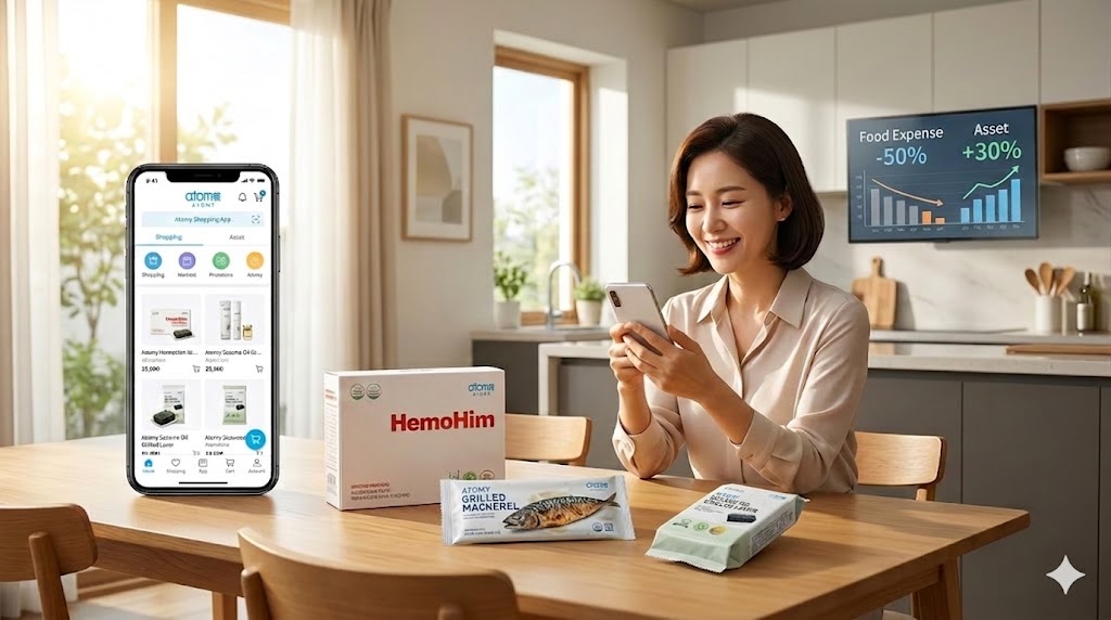 무거운 카트 대신 스마트폰을 드세요. 일주일 식비를 절반으로 줄이고 지출을 자산으로 바꾸는 '애터미 스마트 장보기'가 여러분의 주말을 바꿉니다.