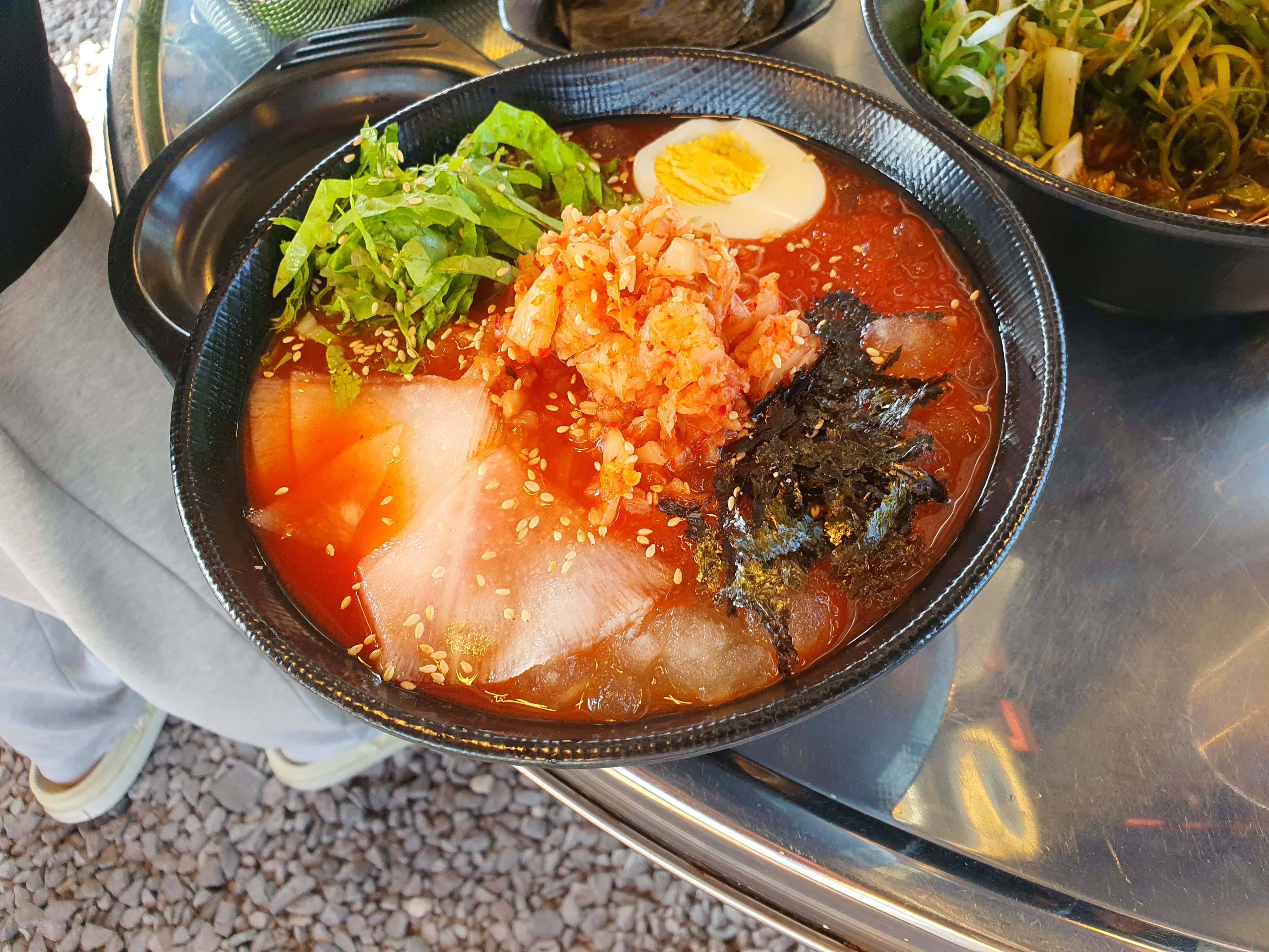 김치말이국수