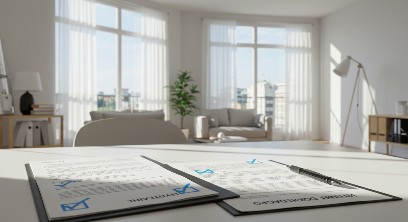 대출가능매물, 대출서류, 전세계약