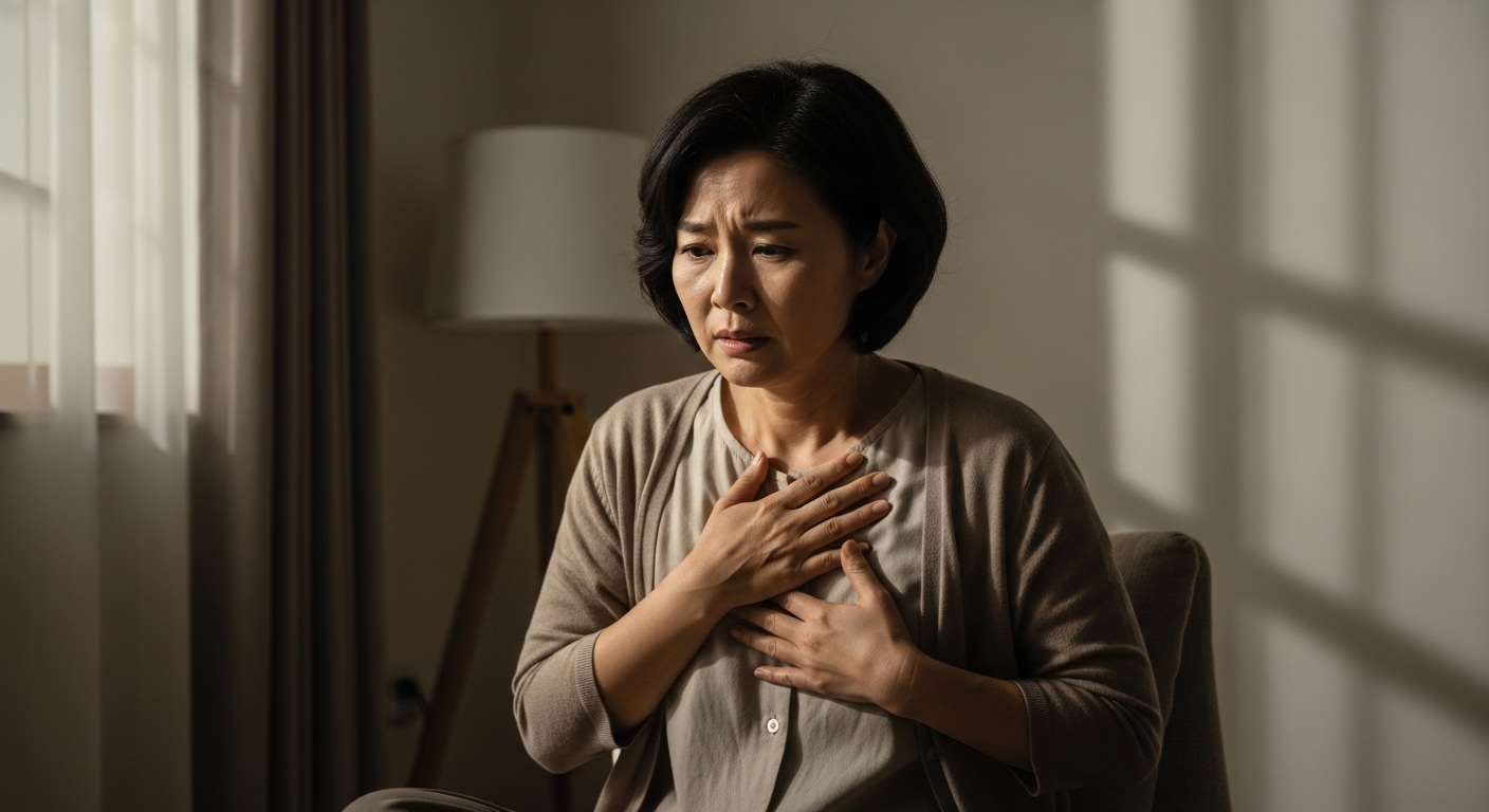 어깨 저림 증상, 심장병 초기증상