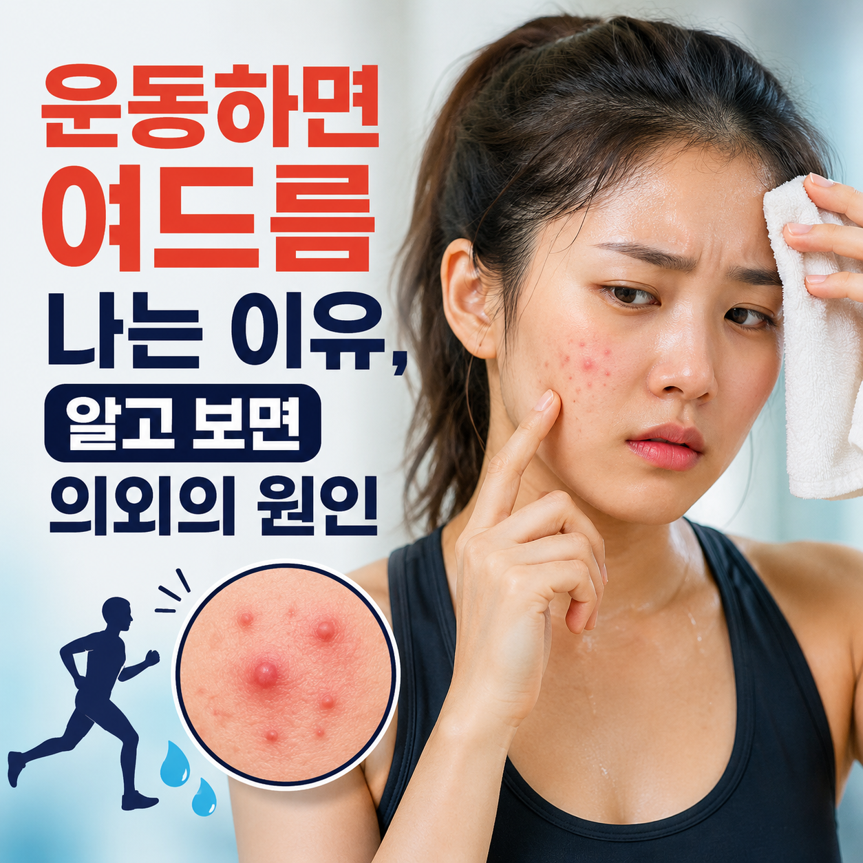여드름 나는 이유