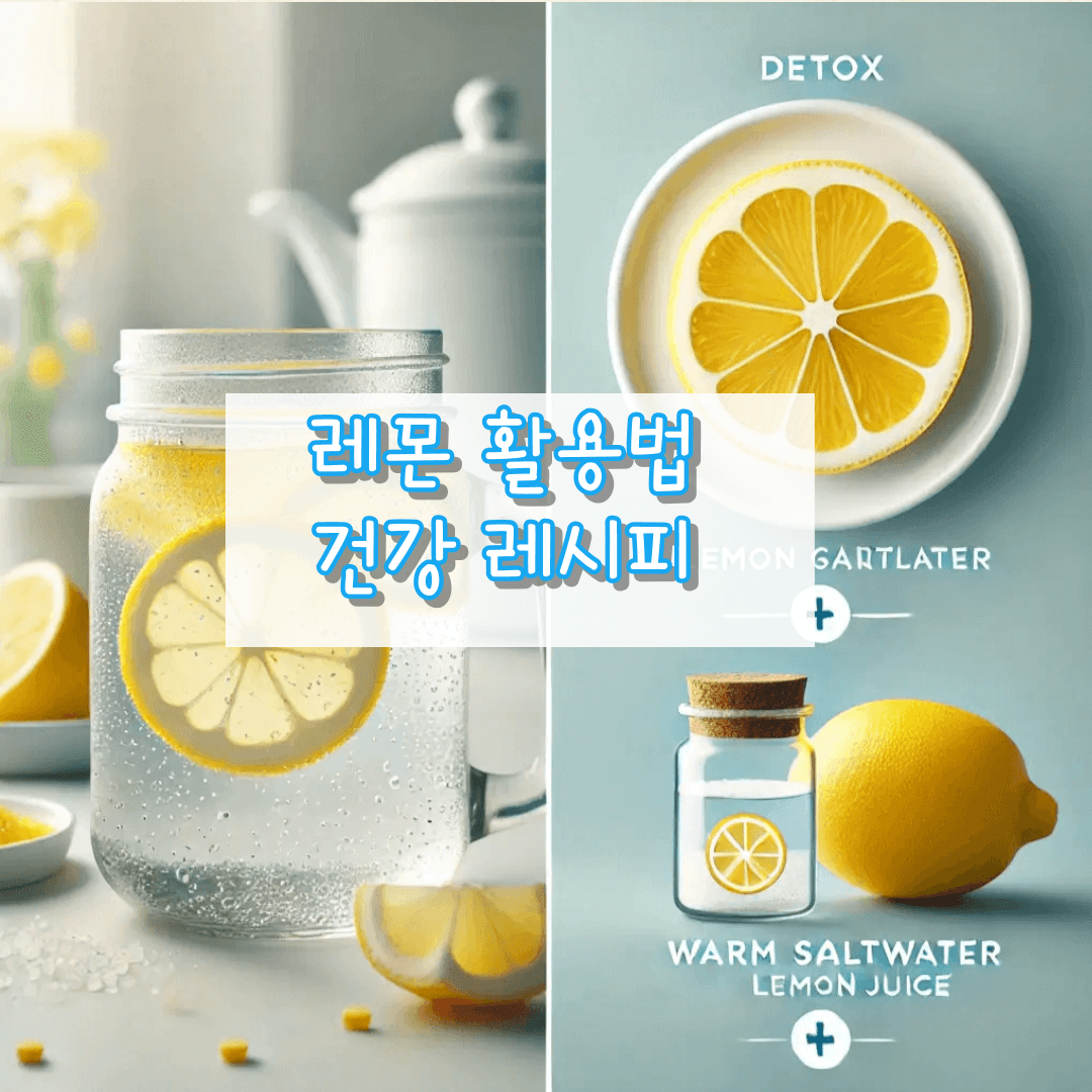 레몬 활용법